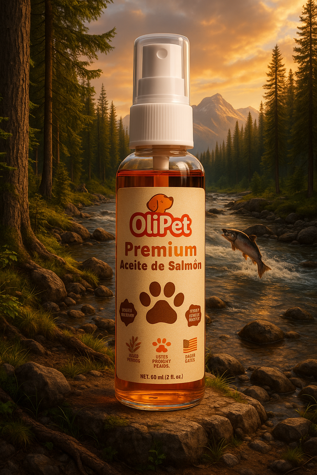 Aceite de Salmon Premium - OliPet