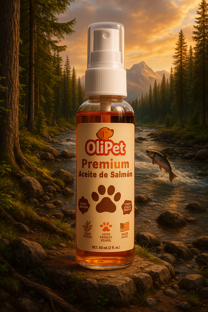 Aceite de Salmon Premium - OliPet